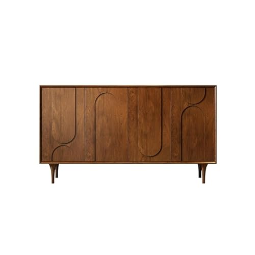 YCCHAH Schuhschrank 160cm Haushalts-Eingangs-Schuhregal, Vintage-Massivholz-Dekorationsspeichermöbel, für Wohnzimmer, Diele, Flur Schuhschrank(A) von YCCHAH