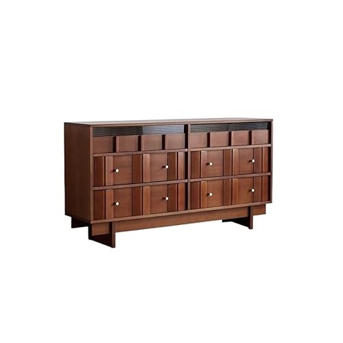 YCCHAH Sideboard Buffet Möbel Schlafzimmer Konsole Fuß Bett Massivholz 160 x 40 x 85 cm Kommode Flur Schubladen Wohnzimmer Küche Lagerschränke von YCCHAH