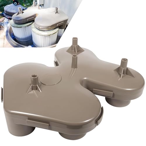 YCCOREE Ersatz für CX3030C Top-Verteiler passend für Hayward SwimClear Kartuschenfilter C2030 C3030 C4030 von YCCOREE
