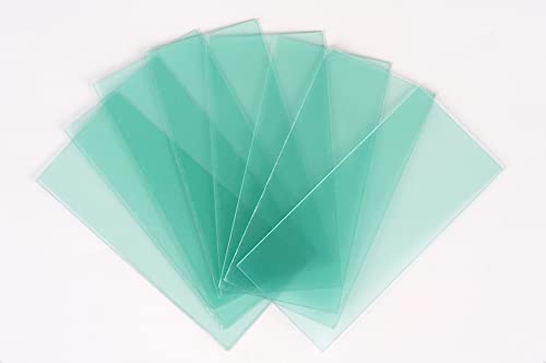 10-Pack-Ersatzlinse für automatische Variable Lichtschweißschutzlinsen 108 mm x 50 mm transparente Abdecklinsenabdeckung für automatischen variablen Solarlichtfilter 3/11 von YCD