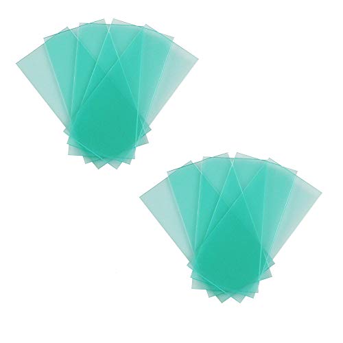 10-Pack Schweißschutzlinsenersatz 101mm x 50 mm (4 x 2 Zoll) Transparente Abdeckung Linsenabdeckung von YCD