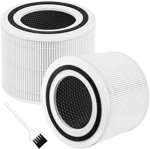2er-Pack Core 300-Ersatzfilter, Kompatibel Mit LEVOIT, For Core 300 Core 300S-Luftreiniger, 3-in-1 H13 True HEPA-Ersatzfilter von YCDDJJPCV