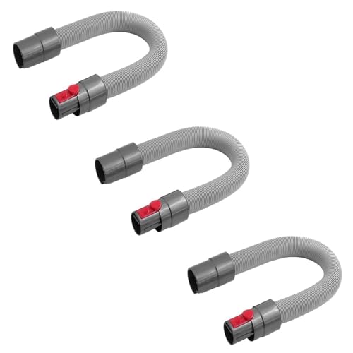 4-teiliger Verlängerungsschlauch, Kompatibel Mit Dyson Staubsauger V7 V8 V10 V11 V15, Ersatz-Flexschlauch, Teleskop-Verlängerungsschlauch, Zubehör(3pcs) von YCDDJJPCV