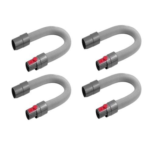 4-teiliger Verlängerungsschlauch, Kompatibel Mit Dyson Staubsauger V7 V8 V10 V11 V15, Ersatz-Flexschlauch, Teleskop-Verlängerungsschlauch, Zubehör(4pcs) von YCDDJJPCV
