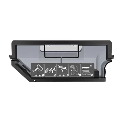 Ersatzteil-Staubbox, Staubbehälter, Kompatibel Mit ECOVACS Deebot, For X1 OMNI X1 TUBRO T10 Roboter-Staubsauger-Zubehör(Color black) von YCDDJJPCV