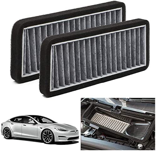 YCGLX 2er-Pack Ersatz-Innenraumluftfilter mit Aktivkohle für Tesla Model 3 2021, Lufteinlassfilter YCGLX 2er-Pack Ersatz-Innenraumluftfilter mit Aktivkohle für Tesla Model 3 2021, Lufteinlassfilter von YCGLX