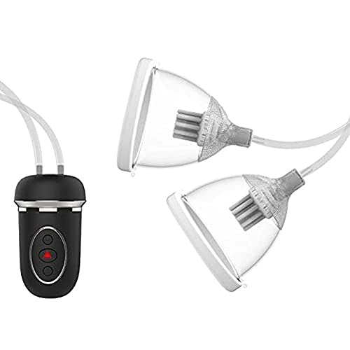YCGLX Breast Suction Automatic Vacuum Breast Pump Breast Enlargement Nipple Stimulator with Rotation Function Enlarging Pump Nipple Suction with 10 Vibration Modes, Nipple Vacuum Massager YCGLX Breast Suction Automatic Vacuum Breast Pump Breast Enlargement Nipple Stimulator with Rotation Function Enlarging Pump Nipple Suction with 10 Vibration Modes, Nipple Vacuum Massager von YCGLX