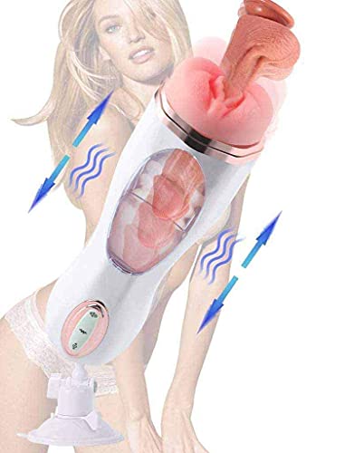 YCGLX Die besten Männer 7 Frequenzen Maschine ORAL Deep Throat Blow Jobmachine Spielzeug for M □ n Hands Free-Tasche, verbessern Glück M-assiergeräte Selbst Vergnügen (aa) von YCGLX