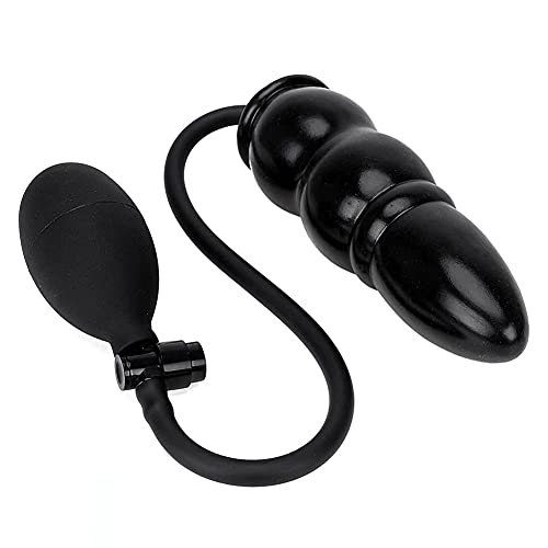 YCGLX Silikon Aufblasbar Anal Plug mit Pumpe Analstöpsel Große Buttplug Prostata Massage Anus Expansion Stimulation XXL Schwarz Analplug Dildo Anal Expert SM Extrem Sexspielzeug für Männer und Frauen YCGLX Silikon Aufblasbar Anal Plug mit Pumpe Analstöpsel Große Buttplug Prostata Massage Anus Expansion Stimulation XXL Schwarz Analplug Dildo Anal Expert SM Extrem Sexspielzeug für Männer und Frauen von YCGLX