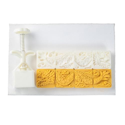 Handgepresste Mooncakes Form Chinesischer Drache Keksformen Flexible Kunststoff Gebäck Und Dessertform Für Backbegeisterte Handgepresste Mooncakes Form Chinesischer Drache Keksformen Flexible Kunststoff Gebäck Und Dessertform Für Backbegeisterte von YCHUCH