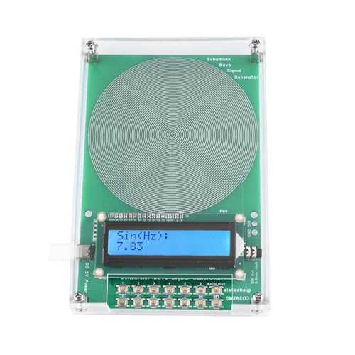 YCHUCH Einstellbarer Frequenzgenerator, 7,83 Hz Sinus mit Typ-C-Stromschnittstellen, 001 Hz ~ 100000 Hz von YCHUCH