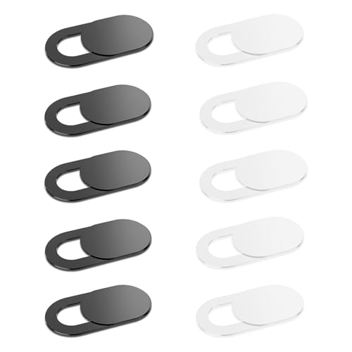 YCICHE 10 Stück Webcam Abdeckung, Slider Kamera Cover, Ultra Dünne Web Kamera Abdeckung Handy, Schutz Ihrer Privatsphäre, für Computer Laptop, MacBook Pro, Smartphone, PC, iPad Air, Handyzubehör YCICHE 10 Stück Webcam Abdeckung, Slider Kamera Cover, Ultra Dünne Web Kamera Abdeckung Handy, Schutz Ihrer Privatsphäre, für Computer Laptop, MacBook Pro, Smartphone, PC, iPad Air, Handyzubehör von YCICHE