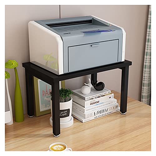 Druckerständer Druckerständer Druckerständer mit Aufbewahrung KüchenständerTischregal Schreibtisch Büro Zuhause Desktop Schreibtisch 2-lagiger Druckerständer Büroorganisation Schreibtischdrucker (Fa von YCNLYSSR