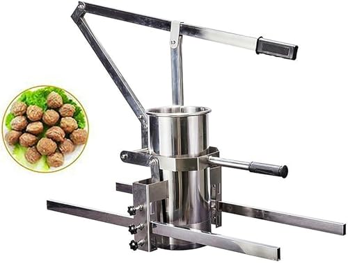 Kommerzielle Fleischbällchenformmaschine, manueller Fleischbällchenmacher mit Formen mit 15 mm/20 mm/25 mm Durchmesser, 600 Stück/min, ergonomischer Gummigriff und stabiler Basis, für Restaurants, K von YCNLYSSR