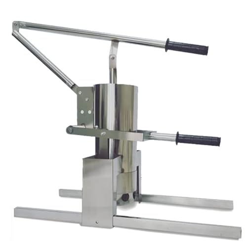 Kommerzielle Frikadellenformmaschine, manuelle Frikadellenherstellungsmaschine, kleine Frikadellenformmaschine aus Edelstahl, stellen Sie mehrere Frikadellen auf einmal her, für Küche, Restaurants 2 von YCNLYSSR