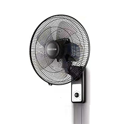 Oszillierender Wandventilator, 18-Zoll-Wandventilator, wandmontierter, ferngesteuerter leistungsstarker elektrischer Ventilator, Wandventilator mit Schüttelkopf für Restaurants, Restaurants und Eink von YCNLYSSR
