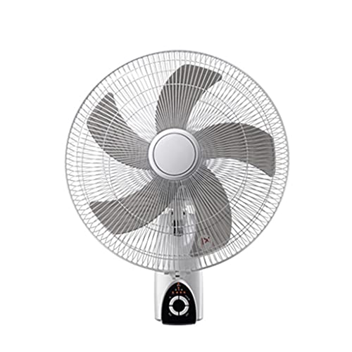 Wandmontierter Ventilator, mechanisch/ferngesteuert, oszillierender gewerblicher Außenventilator mit 3 Geschwindigkeiten, wandmontierter Ventilator mit einstellbarer Neigung (410 x 540 mm, Fernbedie von YCNLYSSR