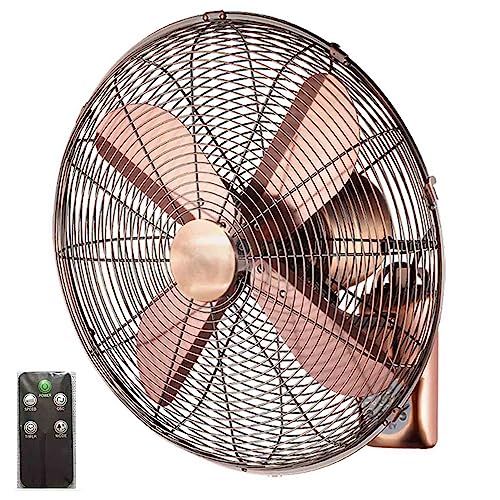 YCNLYSSR 16-Zoll-Wandventilator mit Oszillation, Fernbedienung und 3 Geschwindigkeitsstufen für Schlafzimmer und Garagen von YCNLYSSR