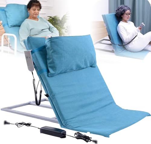 YCNLYSSR Elektrische Bettruhe mit Neigungsfunktion, verstellbare Rückenlehnenhilfe, Sitz- oder Liegeposition, 2-65 ° Winkel, bequem, für Verletzte von YCNLYSSR