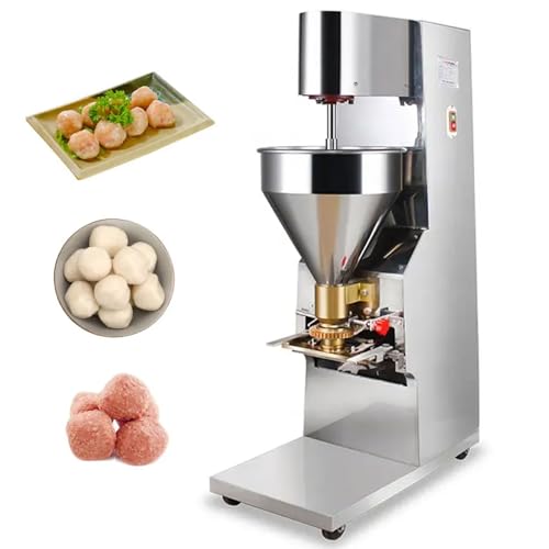 YCNLYSSR Elektrische Fleischbällchenformmaschine aus Edelstahl, hohe Effizienz 200–300 kg/h für hausgemachte Rind-, Schweine-, Lamm-, Fisch- und Garnelenbällchen von YCNLYSSR