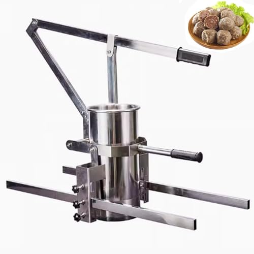 YCNLYSSR Kommerzielle Fleischbällchenformmaschine, professioneller Fleischbällchenhersteller aus Edelstahl für Fisch, Rind, Schwein, Garnelen, effiziente Küchengeräte von YCNLYSSR