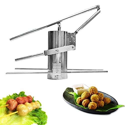 YCNLYSSR Kommerzielle manuelle Frikadellenformmaschine, professionelle Frikadellenformmaschine, Werkzeug zur Herstellung von Fisch-, Rind- und Schweinebällchen aus Edelstahl, 19 mm (25 mm) von YCNLYSSR