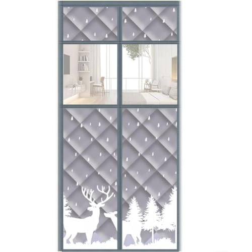 YCNLYSSR Magnetischer, wärmeisolierter Türvorhang – wasserdichter, winddichter magnetischer Fenstervorhang für Fenstertüren, Oxford-Flure – 140 x 200 cm YCNLYSSR Magnetischer, wärmeisolierter Türvorhang – wasserdichter, winddichter magnetischer Fenstervorhang für Fenstertüren, Oxford-Flure – 140 x 200 cm von YCNLYSSR