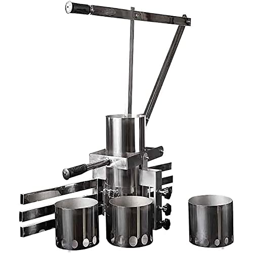 YCNLYSSR Manuelle Fleischbällchenmaschine, kommerzielle Fleischbällchenformmaschine, Werkzeug zur Herstellung von Fisch-, Rind- und Schweinebällchen aus Edelstahl von YCNLYSSR