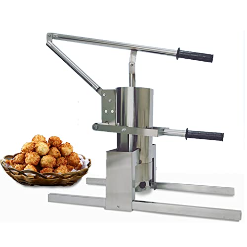 YCNLYSSR Manuelle Fleischbällchenmaschine, kommerzielle kleine Fleischbällchenformmaschine, Garnelenbällchen-Fischbällchen-Maker von YCNLYSSR