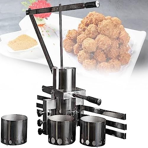 YCNLYSSR Maschine zur Formung von Fleischbällchen – Professionelles automatisches Gerät zur manuellen Herstellung von Fleischbällchen von YCNLYSSR