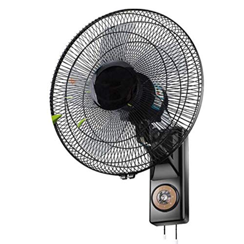 YCNLYSSR Wandventilator | Oszillierend/Rotierend | 3 Geschwindigkeiten | Einstellbare Neigung | Leiser 60-W-Motor | Mit 3 m Verlängerungskabel von YCNLYSSR