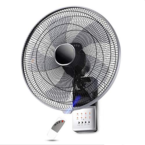 YCNLYSSR Wandventilator | Oszillierend/Rotierend | 3 Geschwindigkeiten | Einstellbare Neigung | Leiser 60-W-Motor | Mit 3 m Verlängerungskabel von YCNLYSSR