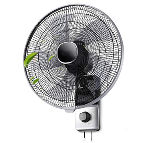 YCNLYSSR Wandventilator | Oszillierend/Rotierend | 3 Geschwindigkeiten | Einstellbare Neigung | Leiser 60-W-Motor | Mit 3 m Verlängerungskabel von YCNLYSSR