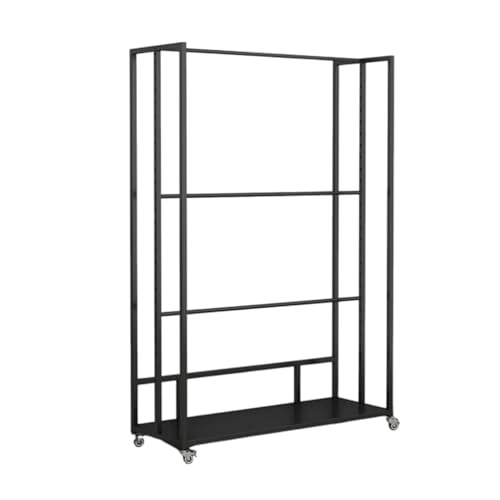 YCOVSFP Großer Kommerzieller Stoffrollen-Organizer, Robuster, Herausnehmbarer Organizer Aus Stahl for Vinylrollen/Lederrollen/Fensterfolie/Tapeten-Display Mit Verstellbarer Stange(Black,180x40x150cm) YCOVSFP Großer Kommerzieller Stoffrollen-Organizer, Robuster, Herausnehmbarer Organizer Aus Stahl for Vinylrollen/Lederrollen/Fensterfolie/Tapeten-Display Mit Verstellbarer Stange(Black,180x40x150cm) von YCOVSFP