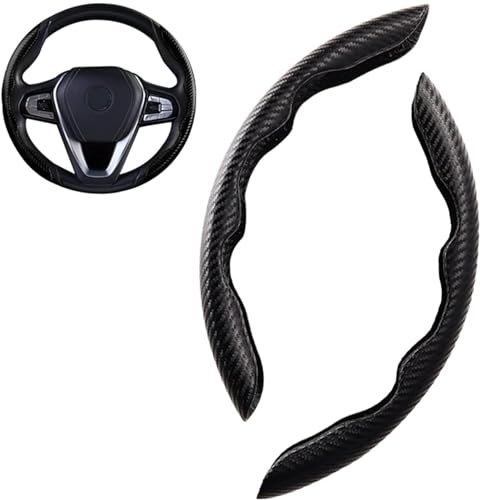 YCPHR Auto Lenkradbezug für BMW Z4 2009 2010 2011 2012 2013, Segmentierter rutschfest Langlebig Auto Lenkrad Schutzhülle Auto Innenraum ZubehöR von YCPHR