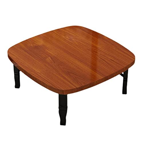 Klapptisch Klappbarer Quadratischer Tisch Bodentisch Zu Hause Esstisch Niedriger Tisch Im Japanischen Stil Schreibtisch Kleiner Schreibtisch Für Tatami Schlafzimmer Erkerf(Size:60x35cm) von YCSD