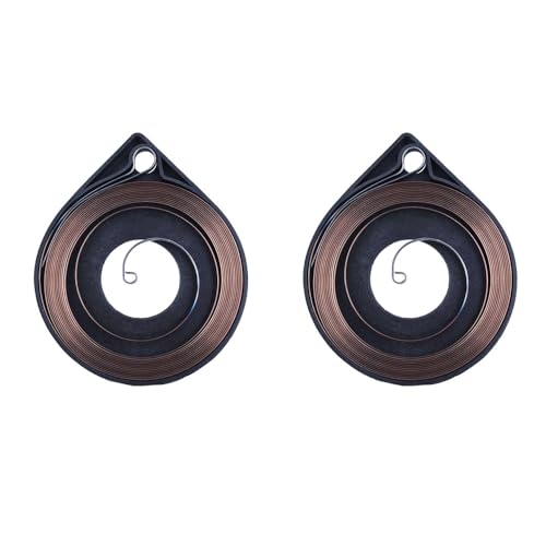 Rasenmäherteile 1/2 stücke Single Recoil Starter Frühling for Chinesische Kettensäge 4500 5200 5800 45CC 52CC 58CC Ersatzteile(2pcs) von YCSOZMM