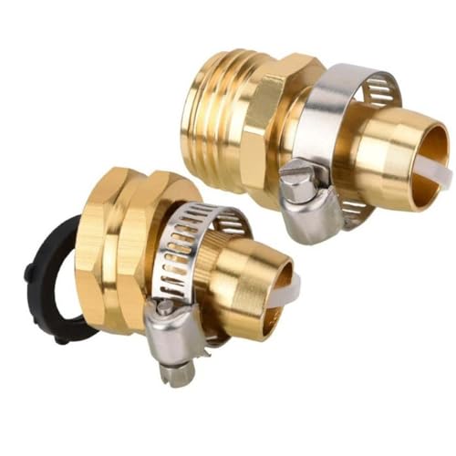Rasenmäherteile 1 Set 3/4 Zoll männlich weiblich Reparatur Gartenschlauch Mender Kit Schlauchanschluss Rasenmäherteile 1 Set 3/4 Zoll männlich weiblich Reparatur Gartenschlauch Mender Kit Schlauchanschluss von YCSOZMM