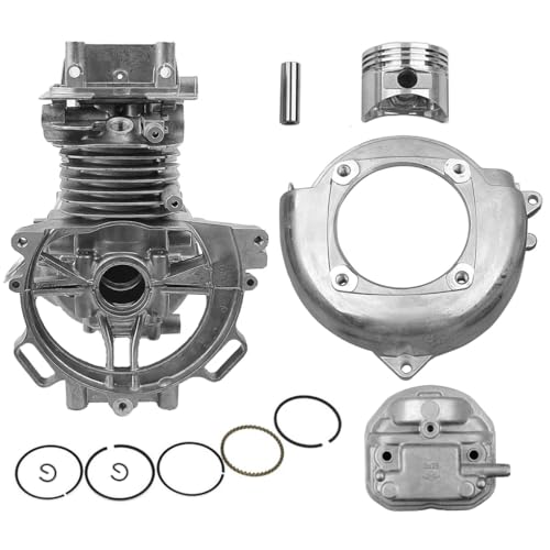 Rasenmäherteile 10100-Z3E-406 12310-Z0H-000 13101-ZE3-000 19611-Z0H-000 35-mm-Zylinderkolbensatz for Honda FG110 GX25 GX25N HHT25S WX10K1 Motor von YCSOZMM