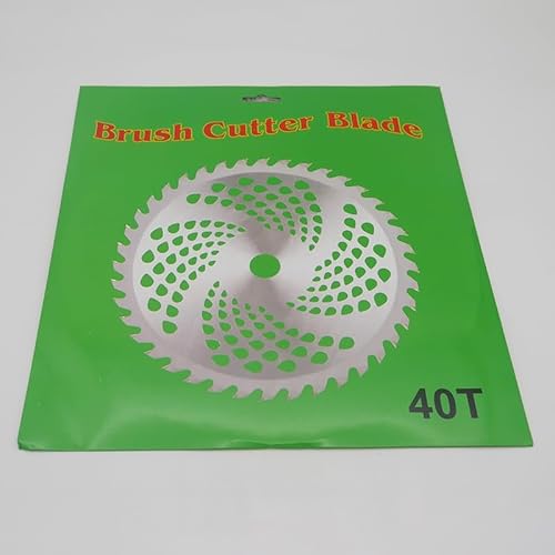 Rasenmäherteile 255 mm 40 t/60 t/80 t Freischneider Klinge for Schneiden von Gras Baum Kreissägeblatt Trimmer Rasenmäher Cutter Ersatzteil(40 Teeth) von YCSOZMM