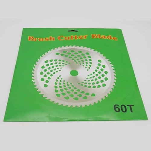 Rasenmäherteile 255 mm 40 t/60 t/80 t Freischneider Klinge for Schneiden von Gras Baum Kreissägeblatt Trimmer Rasenmäher Cutter Ersatzteil(60 Teeth) von YCSOZMM