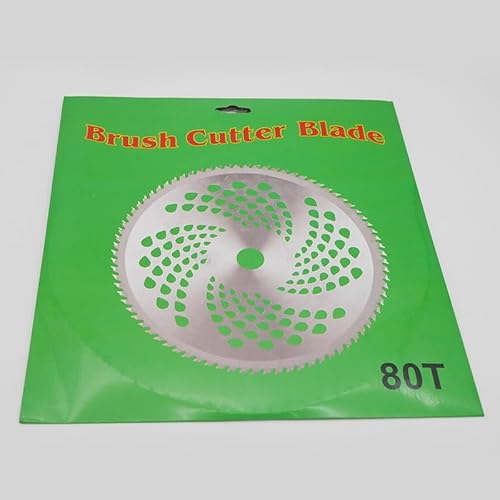Rasenmäherteile 255 mm 40 t/60 t/80 t Freischneider Klinge for Schneiden von Gras Baum Kreissägeblatt Trimmer Rasenmäher Cutter Ersatzteil(80 Teeth) von YCSOZMM