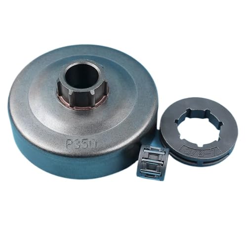 Rasenmäherteile 3/8"-7T Kupplungstrommel Kettenrad Felge Nadelkäfig Lagersatz für Partner 350 351 Kettensäge von YCSOZMM