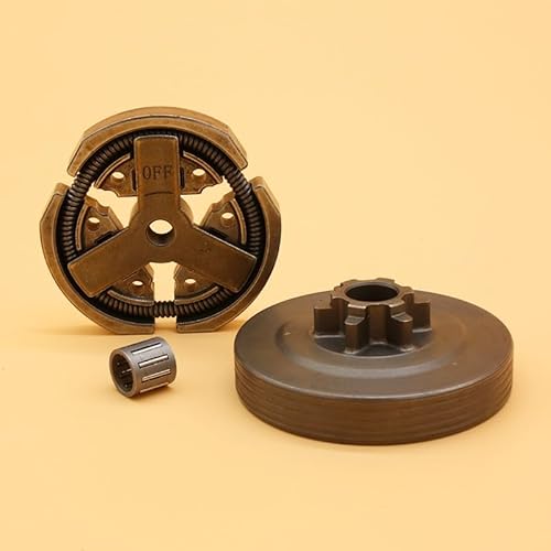 Rasenmäherteile 3/8 Kupplungstrommel & amp;Kupplung &Nadellager passend for chinesische 3800 38CC Garten-Kettensägen-Ersatzteile von YCSOZMM