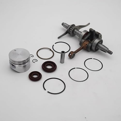 Rasenmäherteile 35-mm-Kolbenring-Öldichtungs-Kurbelwellen-Kit Passend for Honda GX25 25CC GX25NT HHT25S 4-Takt-Trimmer Freischneider Rasentrimmer-Gasmotor von YCSOZMM