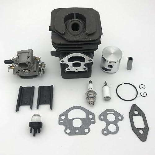 Rasenmäherteile 39mm Zylinder Kolben Vergaser Dichtung Kit Fit for Husqvarna 240 240E 235E 235 236 236E Kettensäge Motor Ersatzteile 545050417 Rasenmäherteile 39mm Zylinder Kolben Vergaser Dichtung Kit Fit for Husqvarna 240 240E 235E 235 236 236E Kettensäge Motor Ersatzteile 545050417 von YCSOZMM