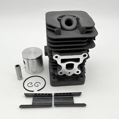 Rasenmäherteile 41 mm Zylinder-Kolben-Baugruppe, passend for Partner 842 840 742, for Jonsered CS2138C, Garen Tools Gas-Chaisaw-Ersatzteile, OEM-Nr. 530071885 von YCSOZMM