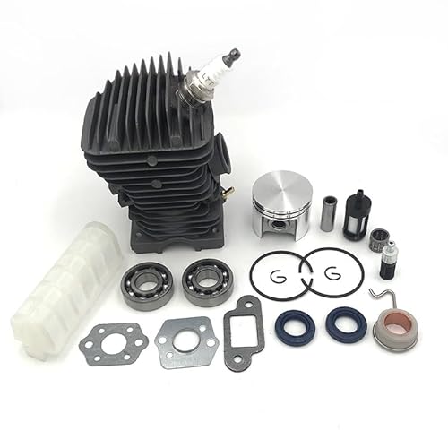 Rasenmäherteile 42,5 MM Zylinder Kolben Ringe Lager Zündkerze Kit for STIHL 025 MS250 023 MS230 Ersatzteile von Kettensäge 1123 020 1209 von YCSOZMM
