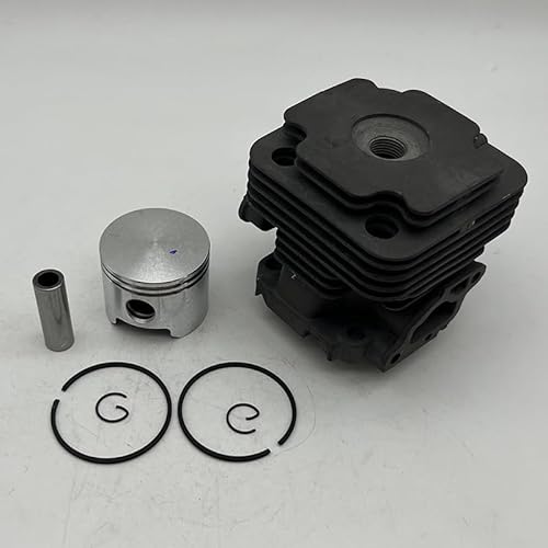 Rasenmäherteile 45mm Zylinder Kolben Kit Fit for OLEO EMAK for EFCO MAC 753 753T 853 755 453 OS 550 530 freischneider Gras Trimmer Teile von YCSOZMM