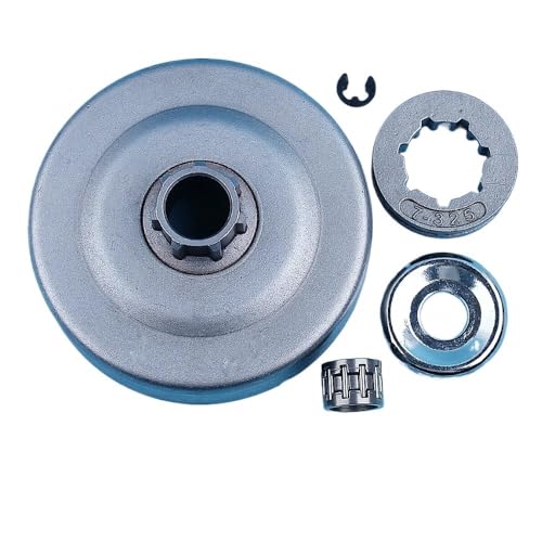 Rasenmäherteile Kupplung Trommel Unterlegscheibe Nadellager E-Clip Kit für Stihl 024 026 MS260 MS240 Kettensäge Felge Kettenrad 325"-7T Ersatzteil von YCSOZMM